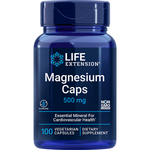 Magnesium Caps 500mg 100 capsules Life Extension - Premium Vitamins & Supplements from Life Extension - Just $9! Shop now at Nutrigeek
