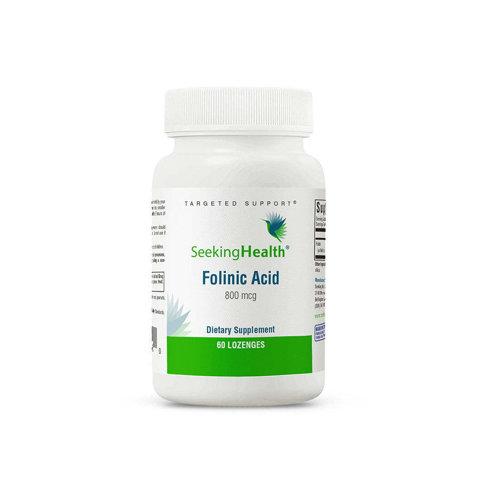 Folinic Acid Lozenge 60 lozenges - Premium Vitamins & Supplements from Seeking Health - Just $12.95! Shop now at Nutrigeek