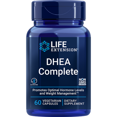 DHEA Complete 60 capsules Life Extension - Premium Vitamins & Supplements from Life Extension - Just $36.99! Shop now at Nutrigeek