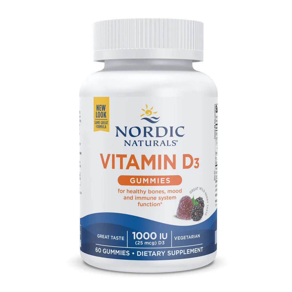 Vitamin D3 1000IU Gummies Nordic Naturals