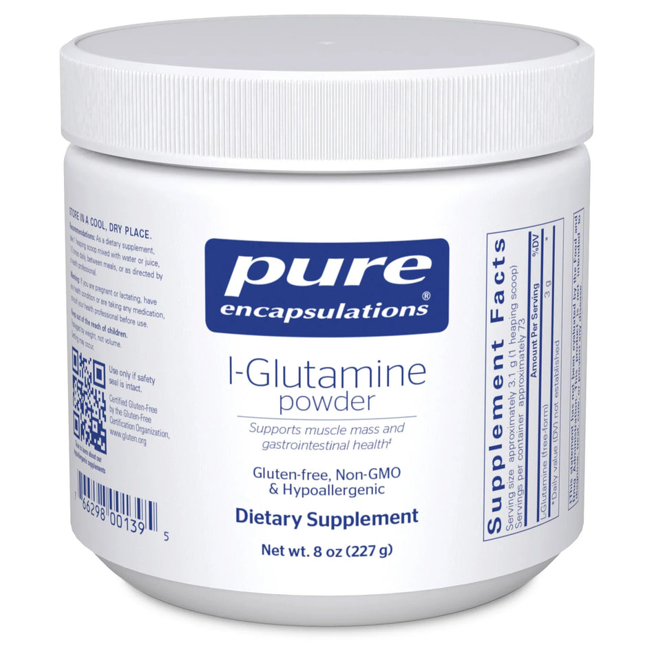 L-Glutamine Powder 8oz (227g) Pure Encapsulations - Premium Vitamins & Supplements from Pure Encapsulations - Just $53.40! Shop now at Nutrigeek