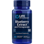 Blueberry Extract and Pomegranate 60 capsules Life Extension - Premium Vitamins & Supplements from Life Extension - Just $22.99! Shop now at Nutrigeek