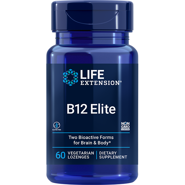 B12 Elite 60 lozenges Life Extension - Premium Vitamins & Supplements from Life Extension - Just $8.99! Shop now at Nutrigeek