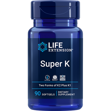 Super K 90 Softgels Life Extension - Premium Vitamins & Supplements from Life Extension - Just $22.99! Shop now at Nutrigeek