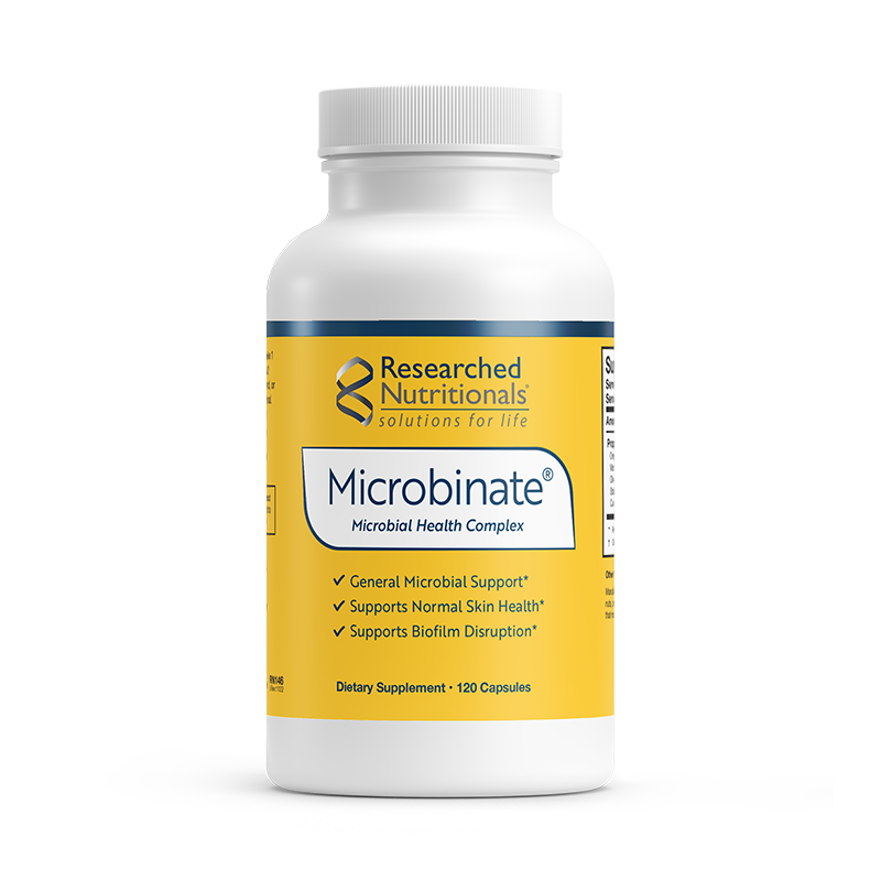 Microbinate® 120 capsules Researched Nutritionals - Nutrigeek