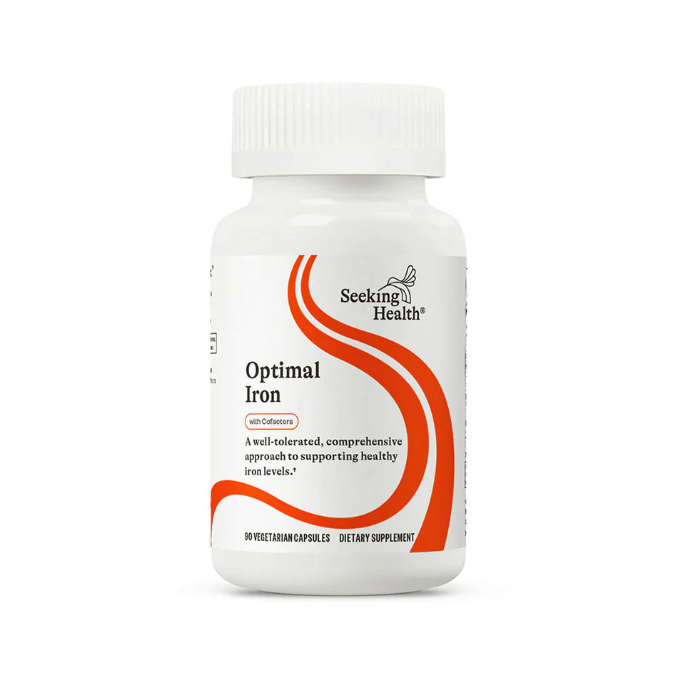 Optimal Iron with Cofactors 90 capsules Seeking Health