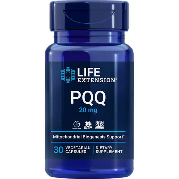 PQQ 20mg 30 capsules Life Extension - Premium Vitamins & Supplements from Life Extension - Just $24.99! Shop now at Nutrigeek