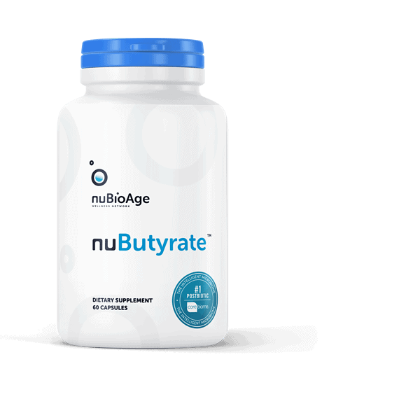 nuButyrate™ 60 capsules nuBioAge - Nutrigeek