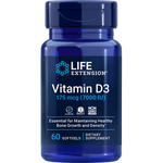 Vitamin D3 175 mcg (7000 IU), 60 softgels Life Extension - Premium Vitamins & Supplements from Life Extension - Just $10.99! Shop now at Nutrigeek