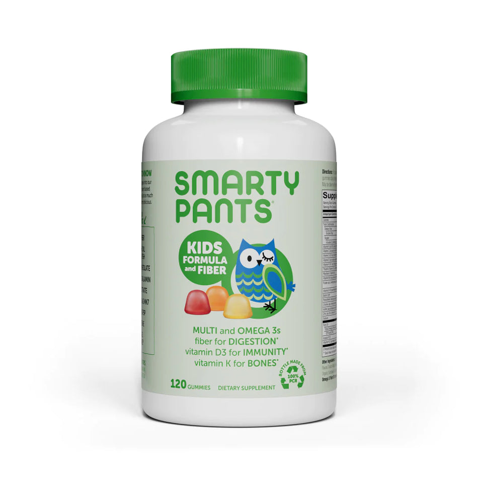 Kids Formula and Fiber 120 gummies SmartyPants Vitamins