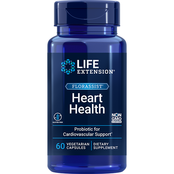FLORASSIST Heart Health 60 capsules Life Extension - Premium Vitamins & Supplements from Life Extension - Just $25.99! Shop now at Nutrigeek