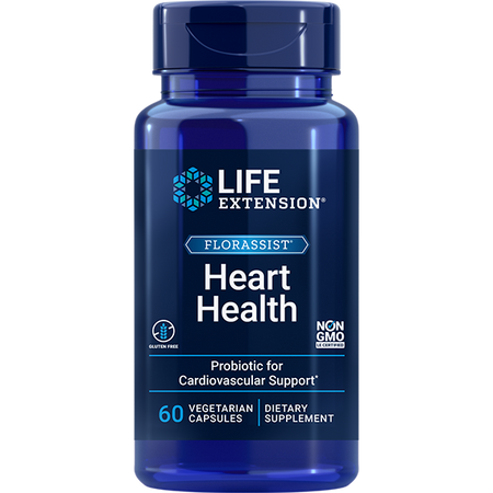 FLORASSIST Heart Health 60 capsules Life Extension - Premium Vitamins & Supplements from Life Extension - Just $25.99! Shop now at Nutrigeek