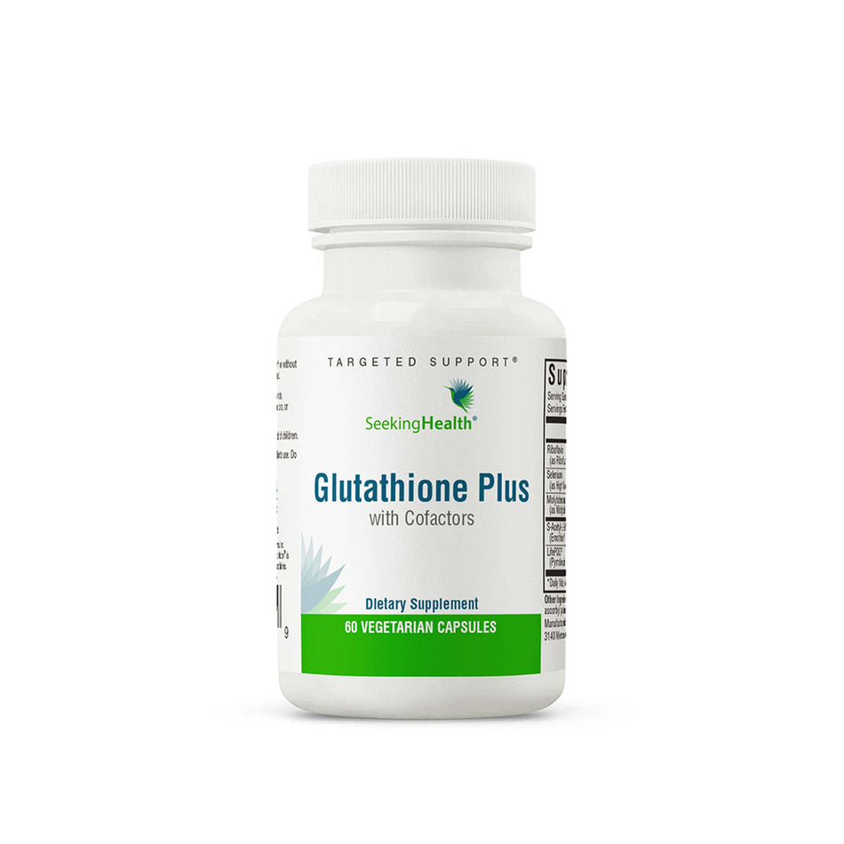 Glutathione Plus 60 capsules Seeking Health - Nutrigeek