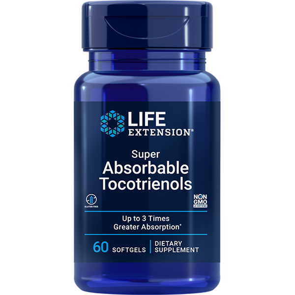 Super Absorbable Tocotrienols 60 softgels Life Extension - Premium Vitamins & Supplements from Life Extension - Just $22.99! Shop now at Nutrigeek