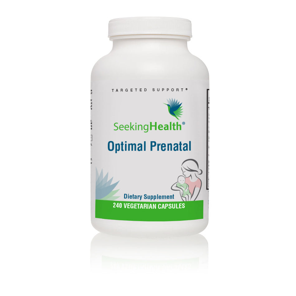 Optimal Prenatal 240 capsules Seeking Health - Premium Vitamins & Supplements from Seeking Health - Just $59.95! Shop now at Nutrigeek