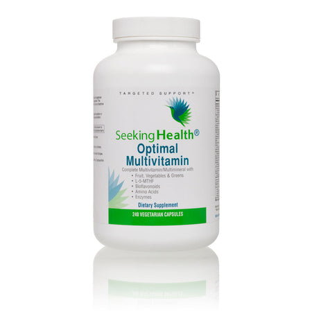 Optimal Multivitamin 240 capsules Seeking Health - Premium Vitamins & Supplements from Seeking Health - Just $59.95! Shop now at Nutrigeek