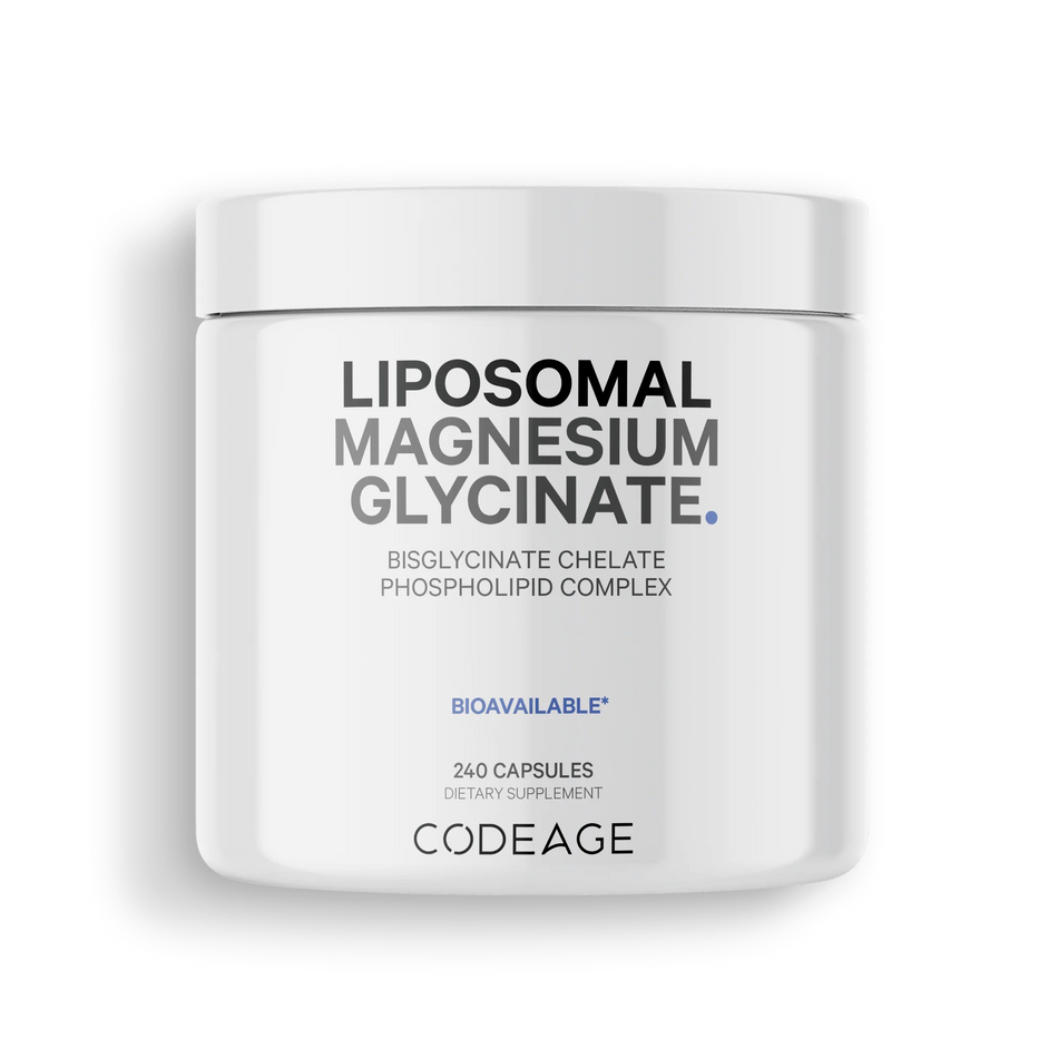 Liposomal Magnesium Glycinate Capsules Large 240 capsules CodeAge