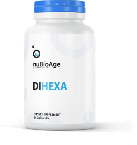 DIHEXA 30 capsules nuBioAge Nutrigeek DIHEXA 30 capsules nuBioAge Nutrigeek