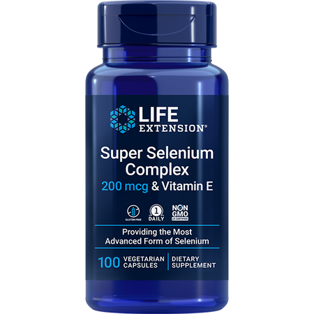Super Selenium Complex Vit E 100 vegcaps Life Extension - Premium Vitamins & Supplements from Life Extension - Just $10.99! Shop now at Nutrigeek