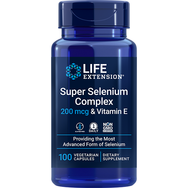 Super Selenium Complex Vit E 100 vegcaps Life Extension - Premium Vitamins & Supplements from Life Extension - Just $10.99! Shop now at Nutrigeek