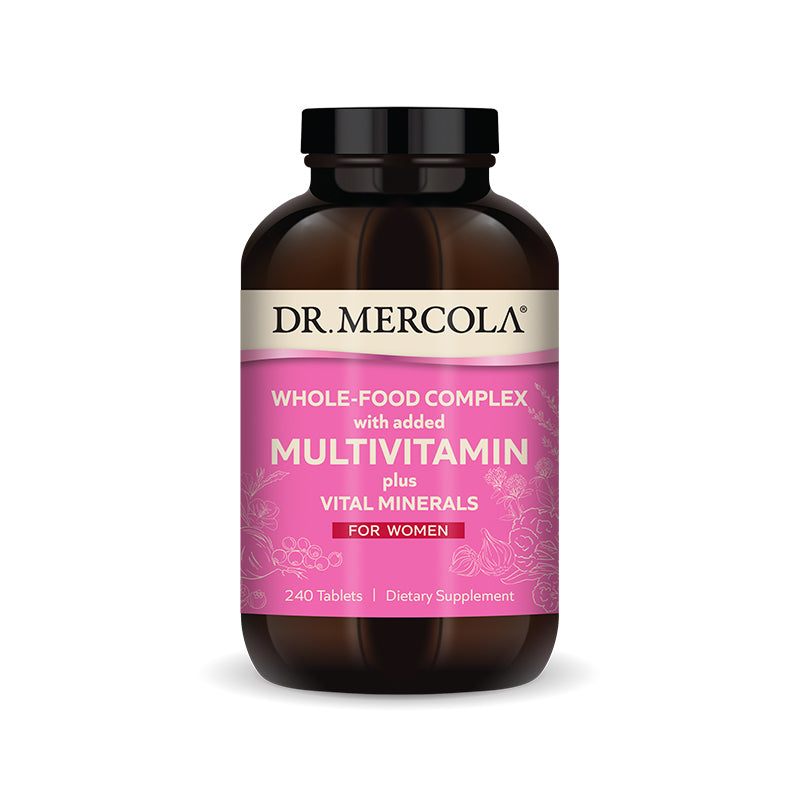 Whole-Food Complex with added Multivitamin plus Vital Minerals for Women 240 tablets Dr.Mercola