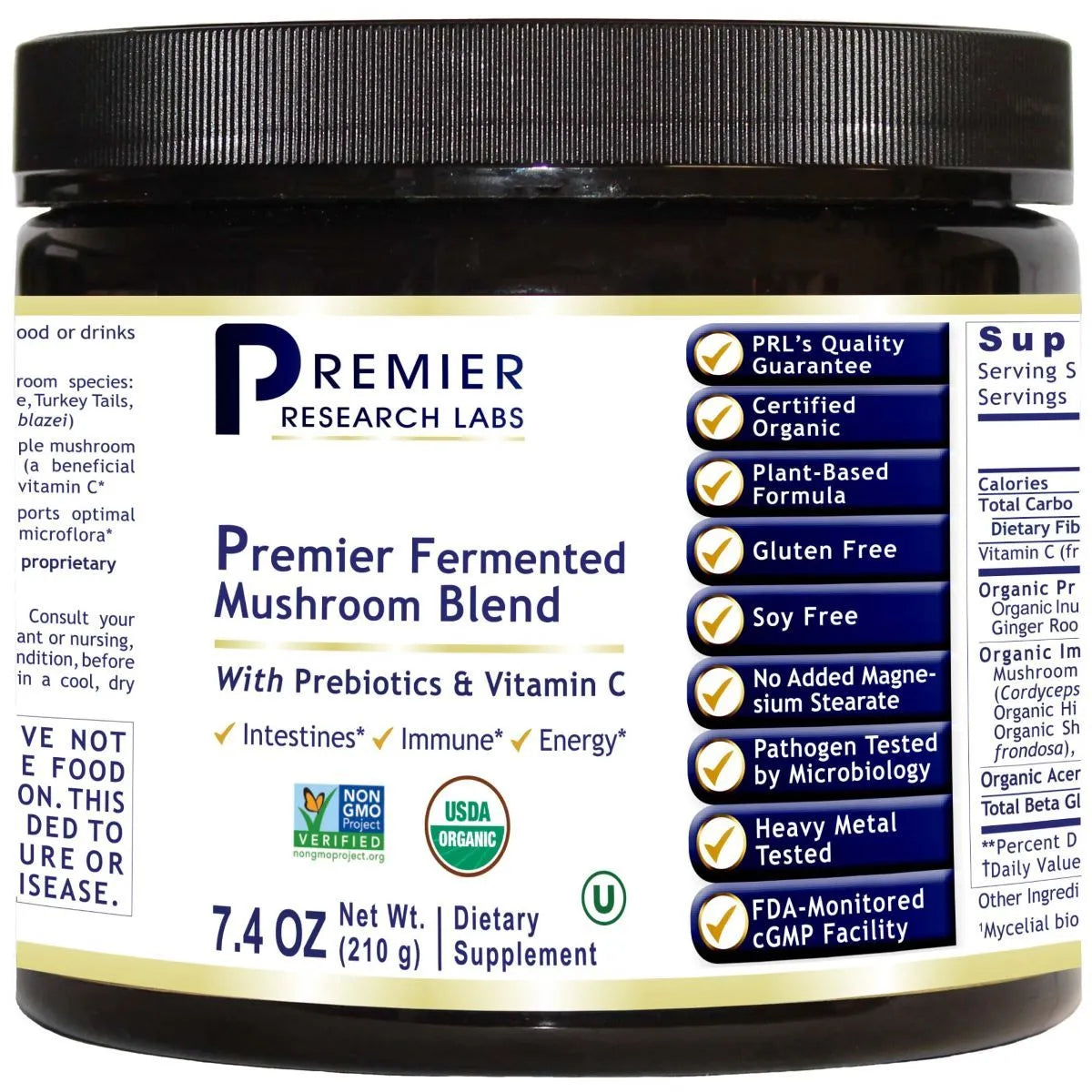 Fermented Mushroom Blend 7.4 OZ (210 g) powder Premier Research Labs
