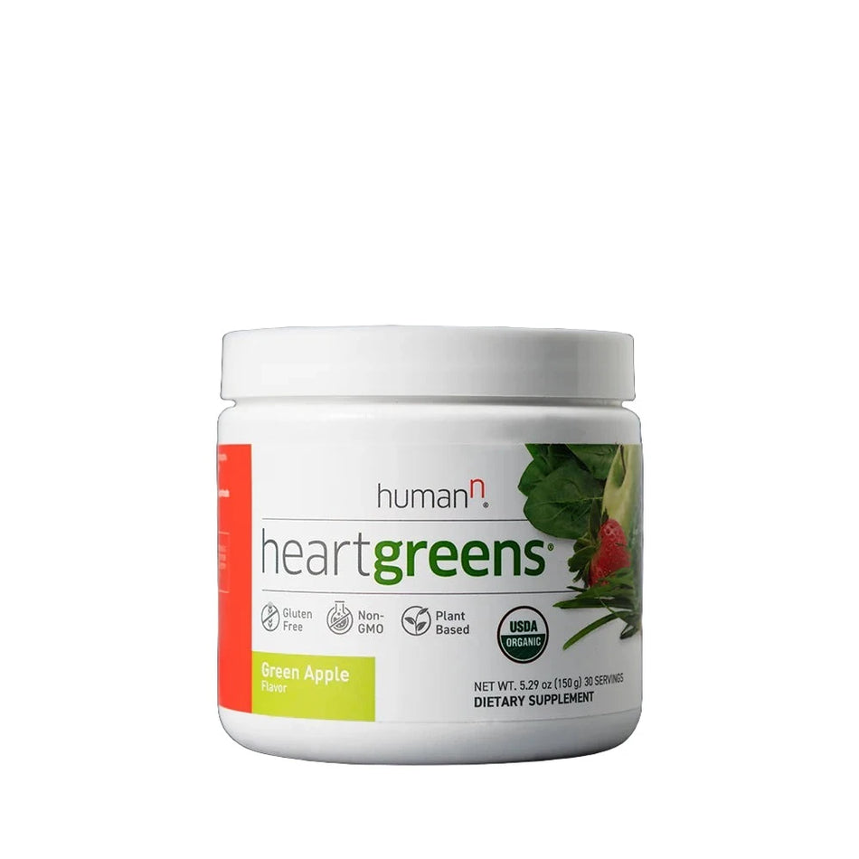 HeartGreens Green Apple 5.29 oz (150g) 30 Servings HumanN