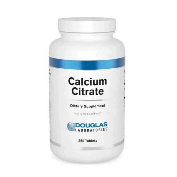 Calcium Citrate 250 mg 250 tablets Douglas Labs - Premium Vitamins & Supplements from Douglas Labs - Just $24.30! Shop now at Nutrigeek