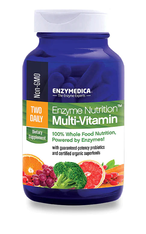Enzyme Nutrition™ Multi-vitamin Two Daily 60 capsules Enzymedica - Premium Vitamins & Supplements from Enzymedica - Just $31.99! Shop now at Nutrigeek