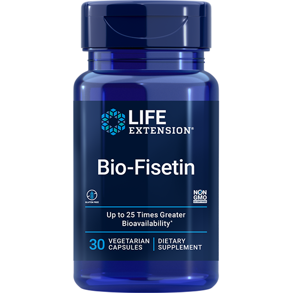 Bio-Fisetin 30 capsules Life Extension - Premium Vitamins & Supplements from Life Extension - Just $11.99! Shop now at Nutrigeek