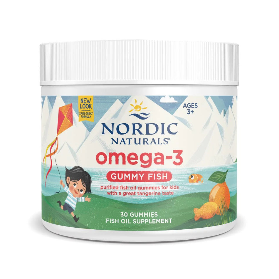 Nordic Omega-3 Gummy Fish 30 gummies Nordic Naturals