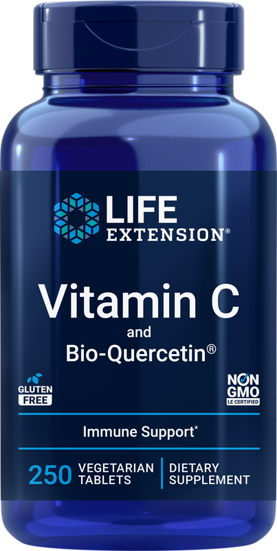 Vitamin C and Bio-Querc Phytosome tablets Life Extension - Nutrigeek