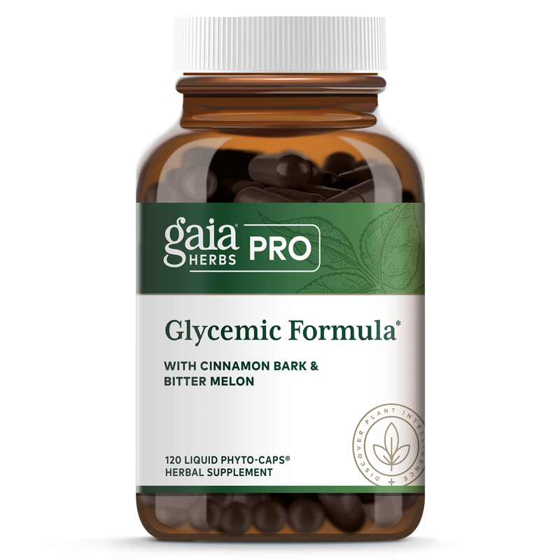 Glycemic Formula 120 capsules Gaia Herbs - Premium Vitamins & Supplements from Gaia Herbs - Just $60.99! Shop now at Nutrigeek