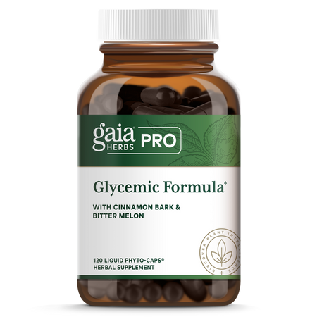 Glycemic Formula 120 capsules Gaia Herbs - Premium Vitamins & Supplements from Gaia Herbs - Just $60.99! Shop now at Nutrigeek