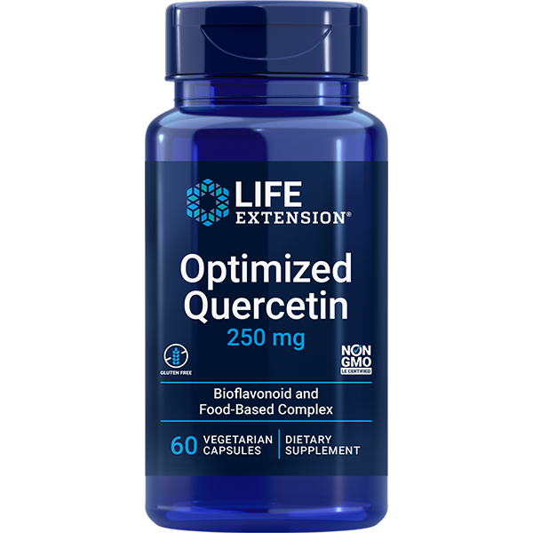 Optimized Quercetin 60 capsules Life Extension - Premium Vitamins & Supplements from Life Extension - Just $16.99! Shop now at Nutrigeek