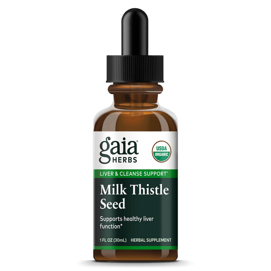 Milk Thistle Seed 1 Ounce (30ml) Gaia Herbs - Premium Vitamins & Supplements from Gaia Herbs - Just $16.99! Shop now at Nutrigeek