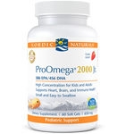 ProOmega 2000 Jr. 60 Softgels Nordic Naturals - Nutrigeek