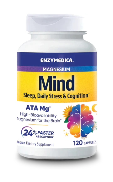 Magnesium Mind capsules Enzymedica - Premium Vitamins & Supplements from Enzymedica - Just $34.99! Shop now at Nutrigeek