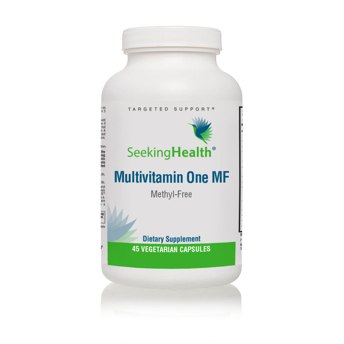 Multivitamin One MF 45 capsules Seeking Health - Premium Vitamins & Supplements from Seeking Health - Just $32.95! Shop now at Nutrigeek