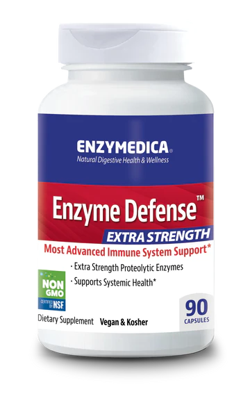 Enzyme Defense™ Extra Strength 90 capsules Enzymedica - Premium Vitamins & Supplements from Enzymedica - Just $77.49! Shop now at Nutrigeek