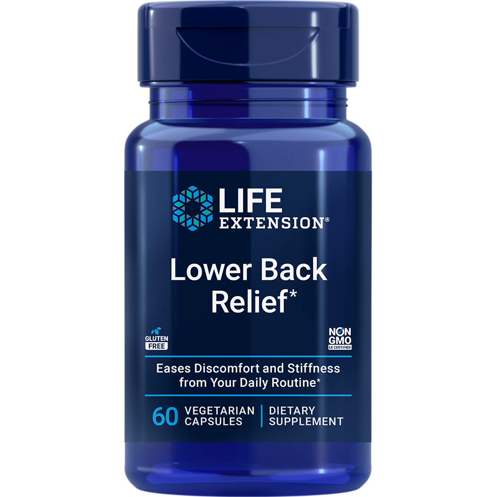 Lower Back Relief 60 capsules Life Extension