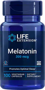 Melatonin 300 mcg 100 capsules Life Extension - Nutrigeek