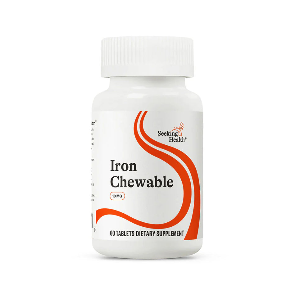 Iron Chewable 60 tablets Seeking Health