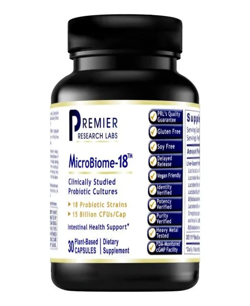 MicroBiome-18™ 30 capsules Premier Research Labs