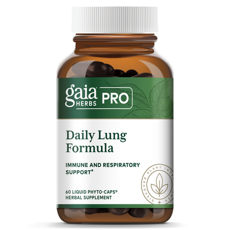 Daily Lung Formula 60 capsules Gaia Herbs - Premium Vitamins & Supplements from Gaia Herbs - Just $35.99! Shop now at Nutrigeek