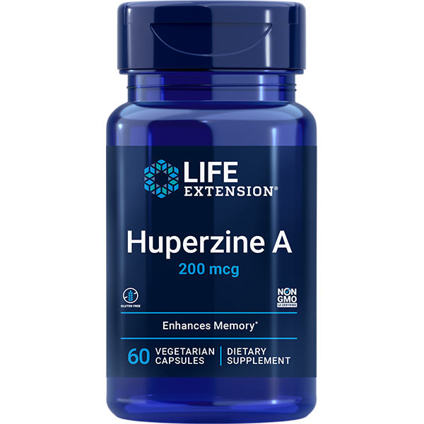 Huperzine A 200mcg 60 capsules Life Extension - Premium Vitamins & Supplements from Life Extension - Just $30.99! Shop now at Nutrigeek