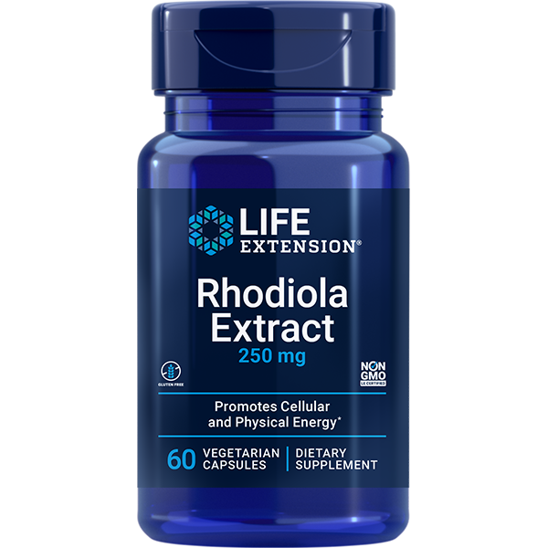 Rhodiola Extract 250 mg, 60 vegetarian capsules Life Extension - Premium Vitamins & Supplements from Life Extension - Just $15.99! Shop now at Nutrigeek