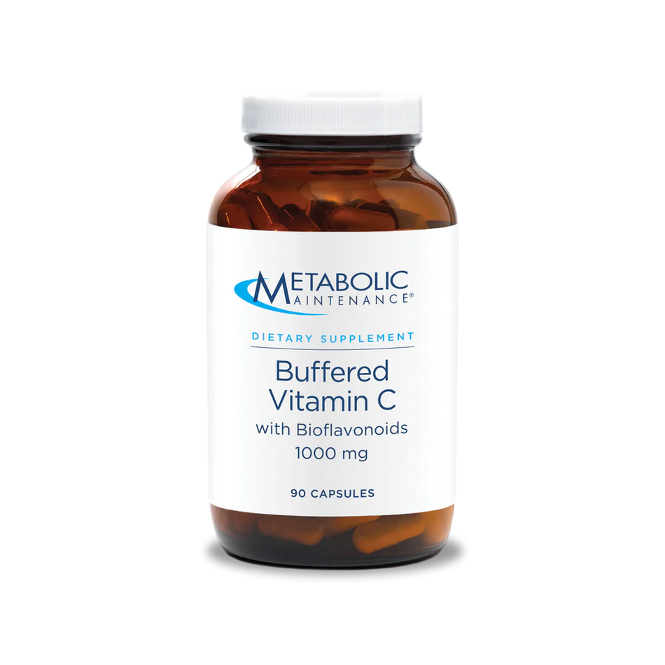 Vitamin C 1000 mg (Buffered) 90 capsules Metabolic Maintenance