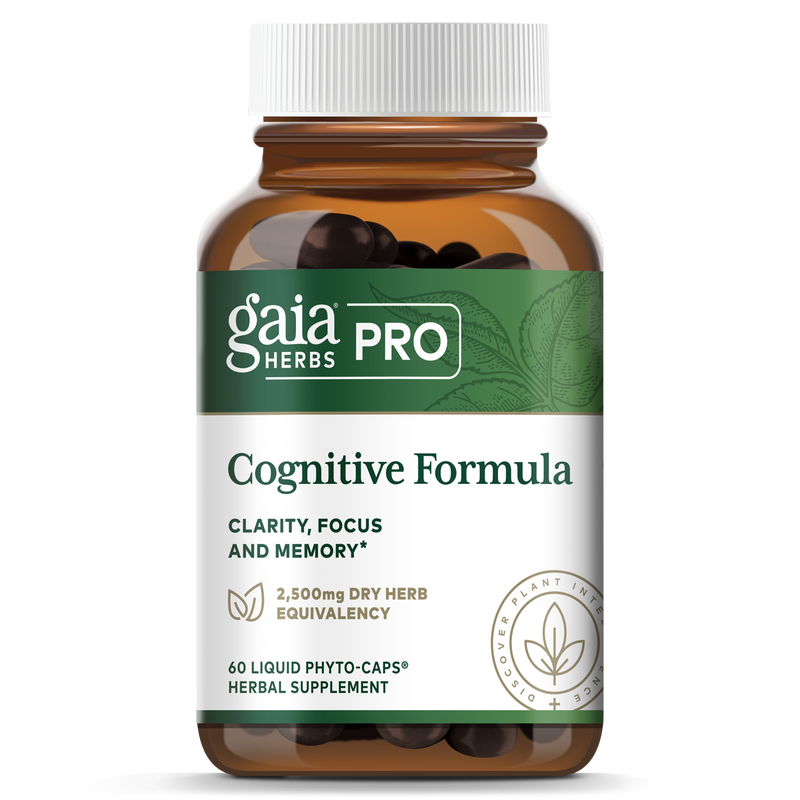 Cognitive Formula 60 capsules Gaia Herbs - Premium Vitamins & Supplements from Gaia Herbs - Just $35.99! Shop now at Nutrigeek