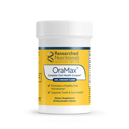 OraMax™ 60 dissolvable tablets Researched Nutritionals - Nutrigeek